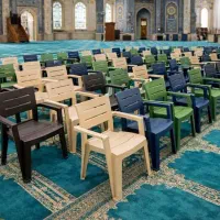 صندلی پلاستیکی  انتظار مسجد و حسینیه جاسمین