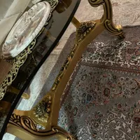 مبل سلطنتی ۹ نفره چوبی|مبلمان خانگی و میز عسلی|قم, عمار یاسر|دیوار