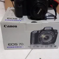 دوربین Canoon7D mark II تمیز در حد نو