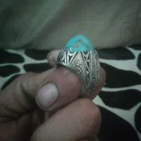 انگشتر فیروزه درشت