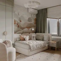 تخت خواب تدی مبلمان ماوی کیش|تخت و سرویس خواب|کیش, |دیوار