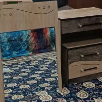 میز آرایشی و پا تختی