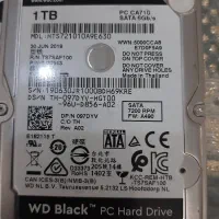 هارد دیسک 1 ترابایتی Western Digital (WD Black)|قطعات و لوازم جانبی رایانه|اهواز, کیان اباد|دیوار