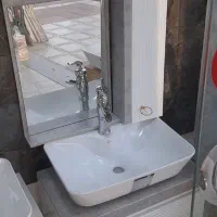 فروش روشویی کابینتی آینه باکس|لوازم سرویس بهداشتی|قم, بوستان جوان|دیوار