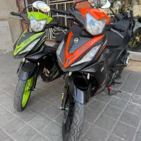 هندا وینر۱۵۰مدل۴۰۳ لاکی لوکیsym185 mxking|موتورسیکلت|تهران, بیسیم|دیوار