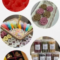 قند نبات دمنوشی و رنگی