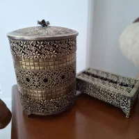 جا دستمال کاغذی سطل آشغال