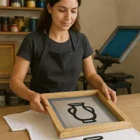 چاپ شابلون روی انواع پارچه ها با قیمت مناسب