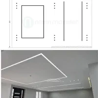 کناف،سقف کاذب ،شبکه۶۰در۶۰،قرنیز،دیوار پوش|خدمات پیشه و مهارت|رزن, |دیوار