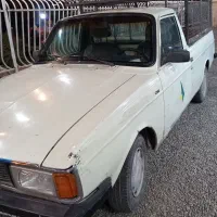 وانت سفید مدل ۱۳۸۵ دوگانه شرکت|خودرو سواری و وانت|کاشان, باغچه فیض|دیوار