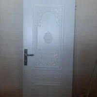درب اتاق در حد نو با روکش pvc