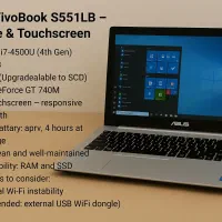 لپ تاپ ASUS VivoBook مدل S551L