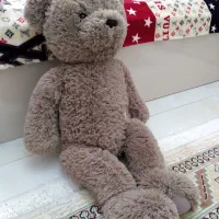 خرس تدی نسکافه ای سالم سالم قدخرس۷۵سانت|اسباب‌بازی بچه|کرج, محمد آباد|دیوار