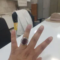 انگشتر یاقوت سرخ آفریقایی درشت|جواهرات|بجنورد, |دیوار