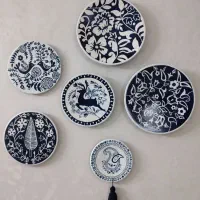 دیوارکوب سورمه ایی ۶ تیکه غزال