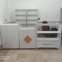 قفسه و ویترین  ام دی اف  mdf