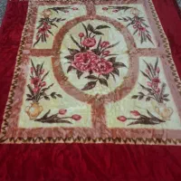 پتوی گلبافت نو همراه کاور