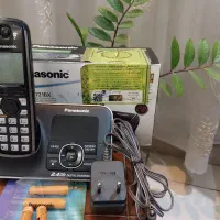 گوشی بیسیم پاناسونیک در حد نو|تلفن رومیزی|تهران, نعمت‌آباد|دیوار