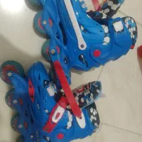 اسکیت با کلاه و ضربه گیر