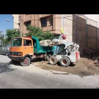 حمل مصالح ساختمانی خاور کمپرسی