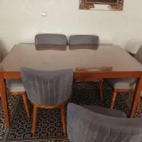 میز ناهار خوری شش نفره ..نو|میز و صندلی غذاخوری|فسا, |دیوار