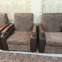 مبلمان راحتی هفت نفره|مبلمان خانگی و میز عسلی|اصفهان, شمس آباد|دیوار