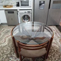 میز نهارخوری چوبی|میز و صندلی غذاخوری|نهاوند, |دیوار