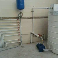 نصب پمپ و لوله کشی و سرویس و نصب شیرآلات