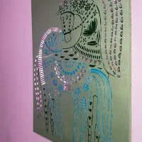 تابلو لیپان آرت میراث مهر