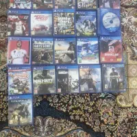 تعدادی سی دی ps4 و ps5