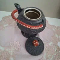 کتری چدنی وارمردار|قوری، کتری، قهوهساز دستی|مشکیندشت, |دیوار