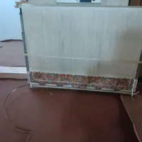 قالی ابریشمی با ریسمان وابریشم|فرش|ماکو, |دیوار