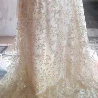 پارچه توراکریلی پولکدار(۱۲۰۰)|لباس|دهگلان, |دیوار