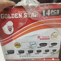 سرویس کامل قابلمه ماهیتابه تفلن زنبوری نو پلمپ