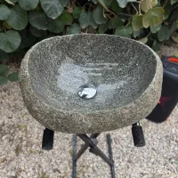 سنگ روشویی طبیعی|لوازم سرویس بهداشتی|قائمشهر, |دیوار