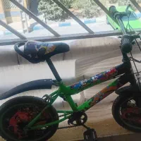 فروش فوری دوچرخه سایز ۱۶ طرح بنتن سالم