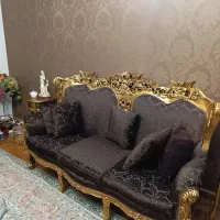 مبل استیل فرشته و میز ناهارخوری