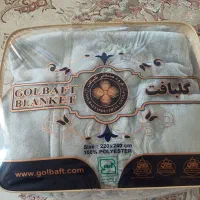 پتوی گلبافت آکبند دونفره برجسته رنگ طوسی