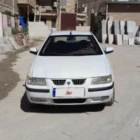 سمند ۸۹ سفید دوگانه فابریک|خودرو سواری و وانت|کرمانشاه, |دیوار
