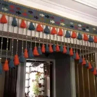 پرده سنتی آویز گلیم دستبافت|پرده، رانر، رومیزی|تهران, هوانیروز|دیوار