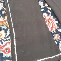 بلوز و شلوار مشکی مجلسی منجق دوزی|لباس|کرمانشاه, |دیوار