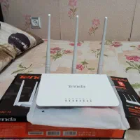 روتر بی سیم تندا مدلF3 ظرفیت ۳۰۰mbps با ۳آنتن