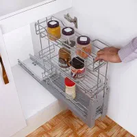 سبد آبچکان ، ادویه ریلی ، سیبزمینی پیازی|آب‌چکان و نظم‌دهنده ظروف|اراک, |دیوار