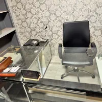میز مدیریت ال به همراه میز کنفرانس