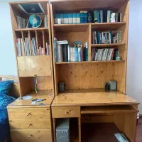 میز تحریر ، کتابخانه و دراور چوب روس سفارشی ساز|میز تحریر و کامپیوتر|کرج, فاز ۱ مهرشهر|دیوار