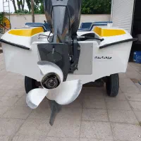 فیلیچر ۱۶ فوت و موتور یاماها اصلی ۷۵|قایق و سایر وسایل نقلیه|تنکابن, |دیوار