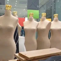 مانکن مغازه چوب کار کتی و ساده رگال قوطی و ...