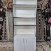 کتابخانه و کمدلباس|کتابخانه، شلف، قفسه‌های دیواری|رشت, کوی غلام نیا|دیوار