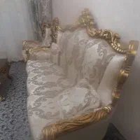 مبلمان ۵ نفره مصرف شده کاملا سالم|مبلمان خانگی و میز عسلی|تهران, کیانشهر|دیوار