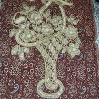 تابلو سرمه دوزی کاردست|تابلو، نقاشی، عکس|خمینی‌شهر, |دیوار